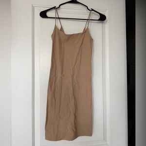 Abercrombie & Fitch Tan Mini Dress